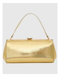 Delsie Evening Bag in Gold