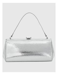 Delsie Evening Bag in Silver