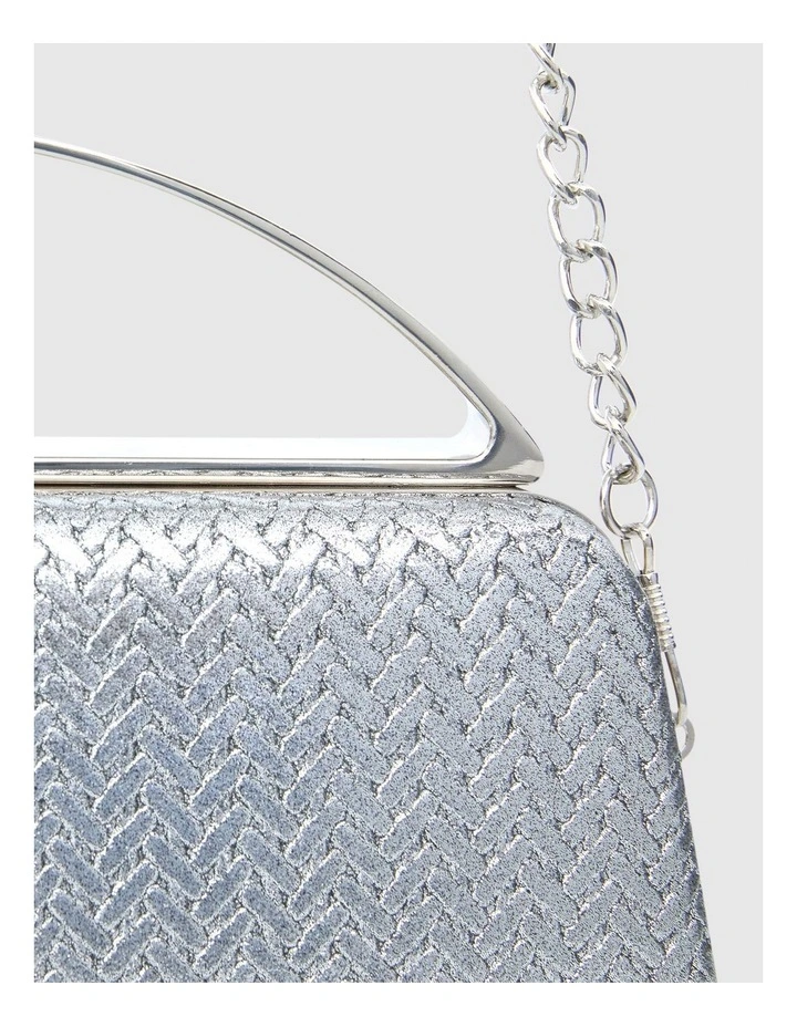 Genesis Evening Bag in Antique Silver image 4