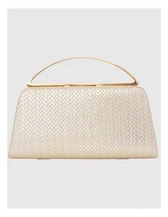 Genesis Evening Bag in Lt Gold