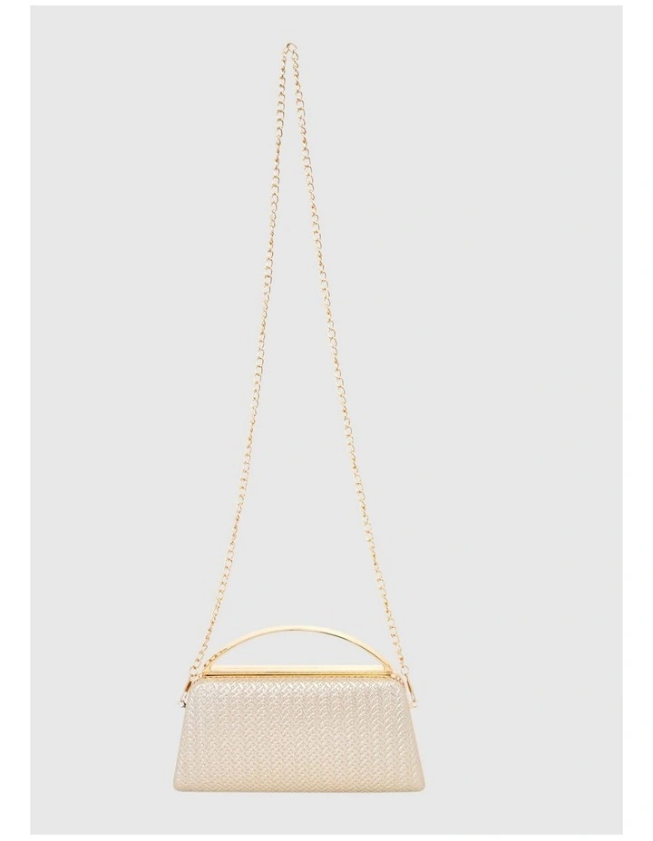 Genesis Evening Bag in Lt Gold image 2