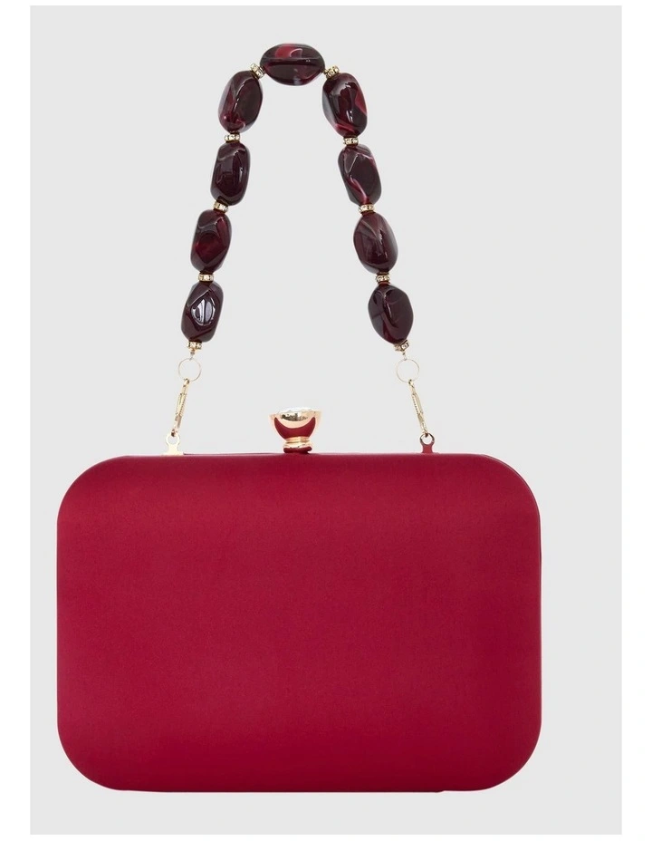 Kaela Evening Bag in Cherrywood image 3