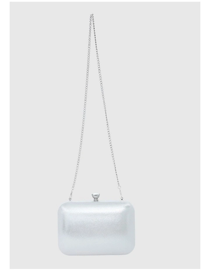Kaela Evening Bag in Silver image 2
