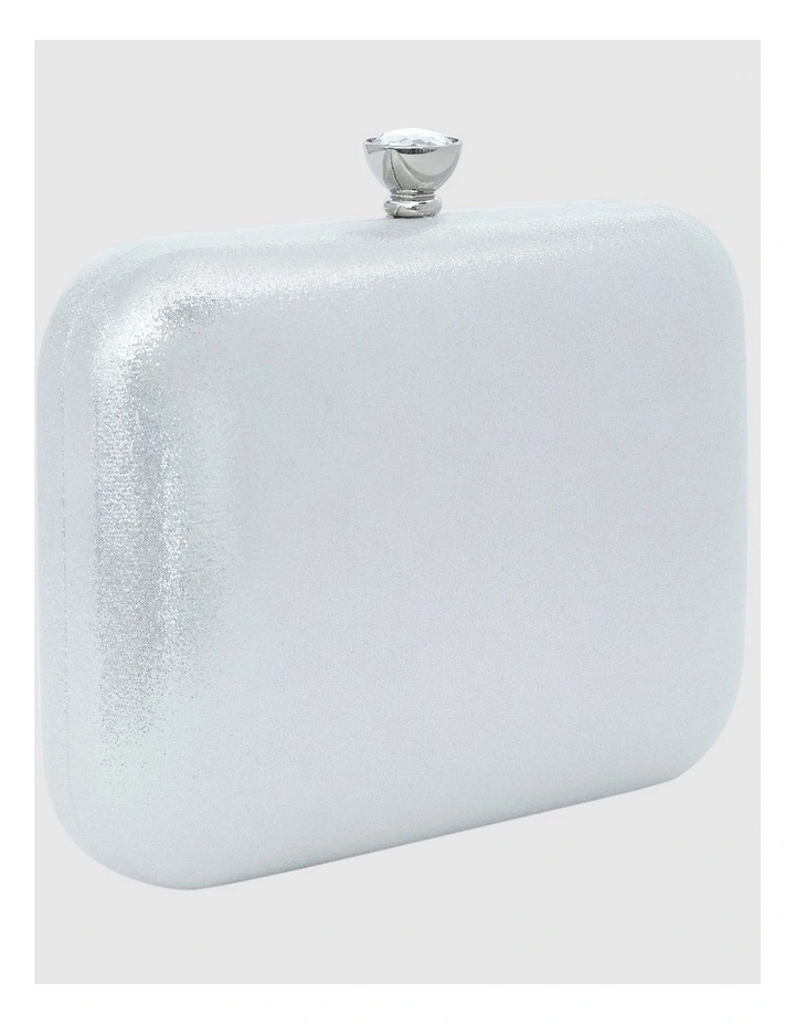 Kaela Evening Bag in Silver image 4