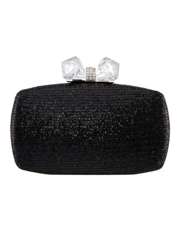 Felice Black Glitter Bag