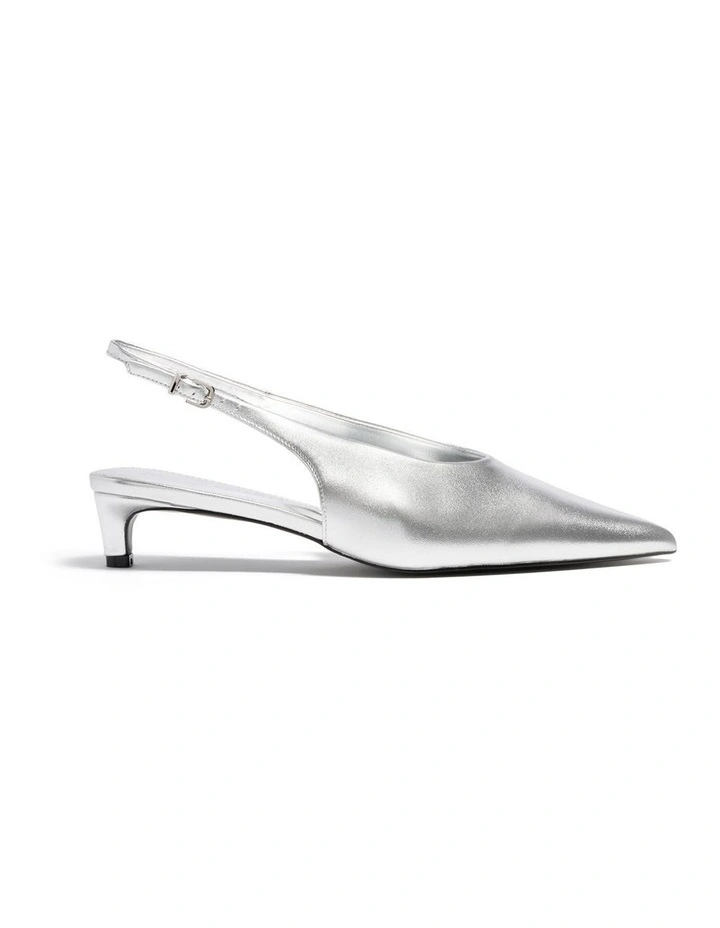 Bianca Pump In Silver image 1