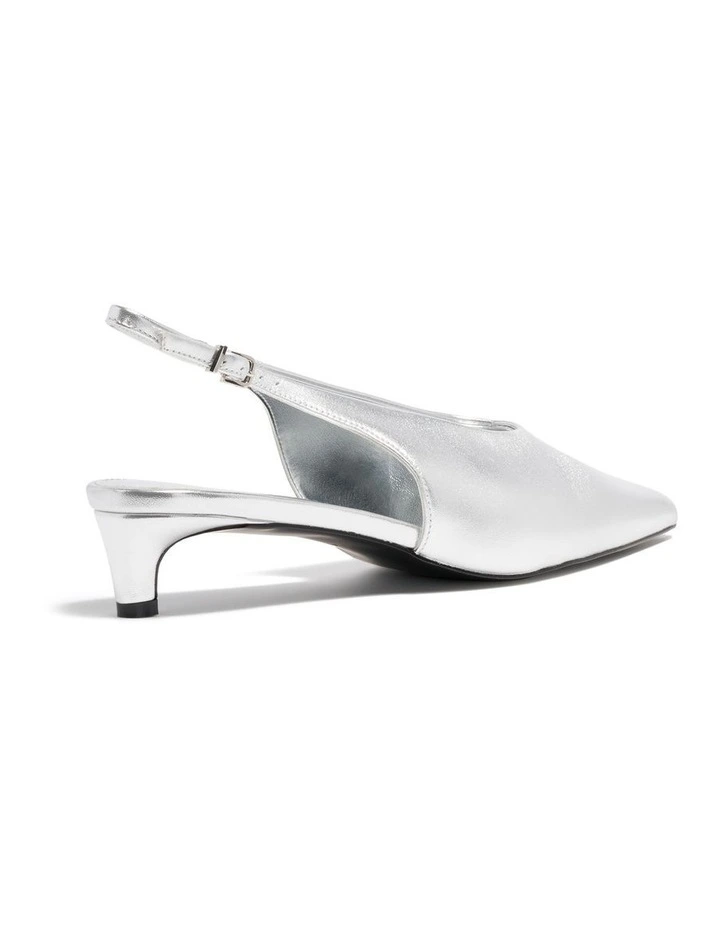 Bianca Pump In Silver image 4