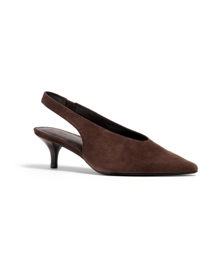 Cami Pump In Chocolate image 2