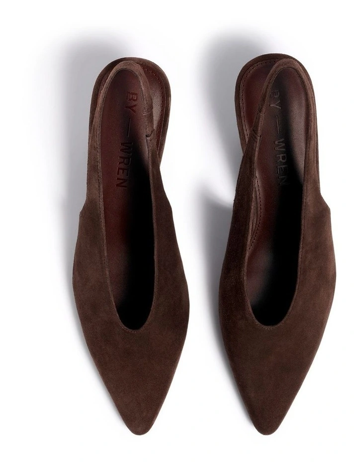 Cami Pump In Chocolate image 3