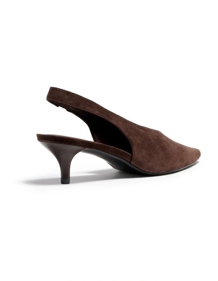 Cami Pump In Chocolate image 4