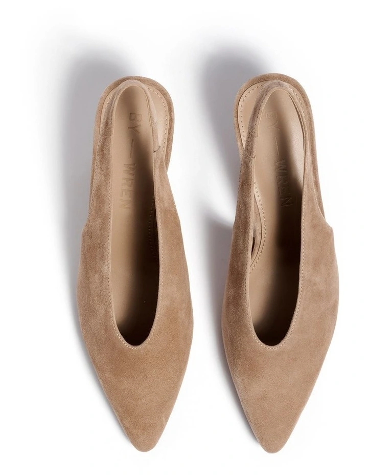 Cami Pump In Walnut image 3
