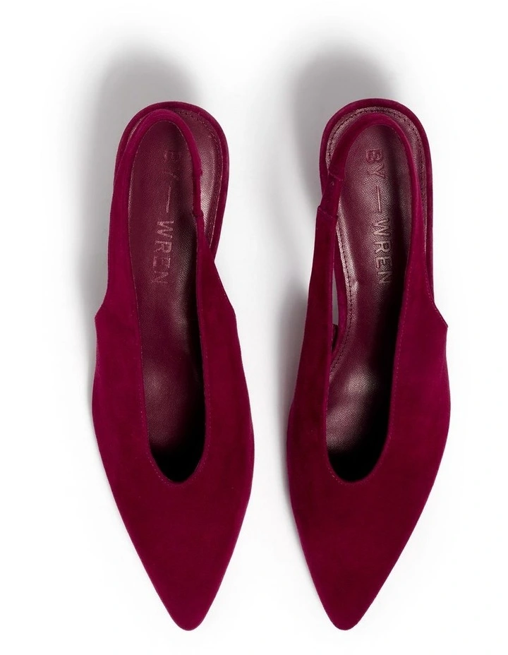 Cami Pump In Cherry image 3