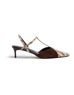 Penelope Pump In Tan