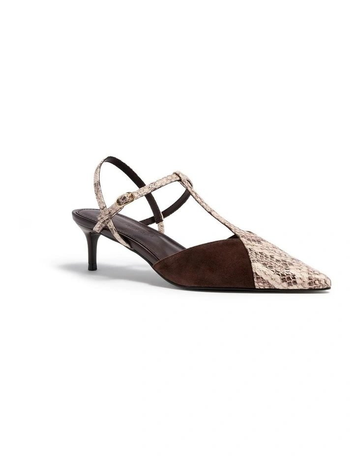 Penelope Pump In Tan image 2