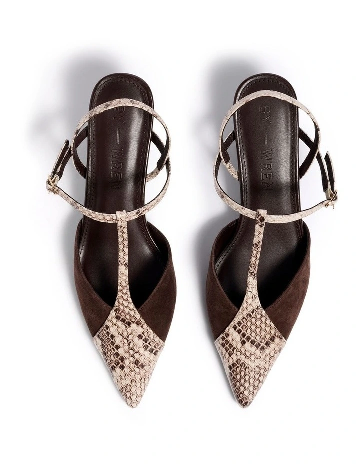 Penelope Pump In Tan image 3