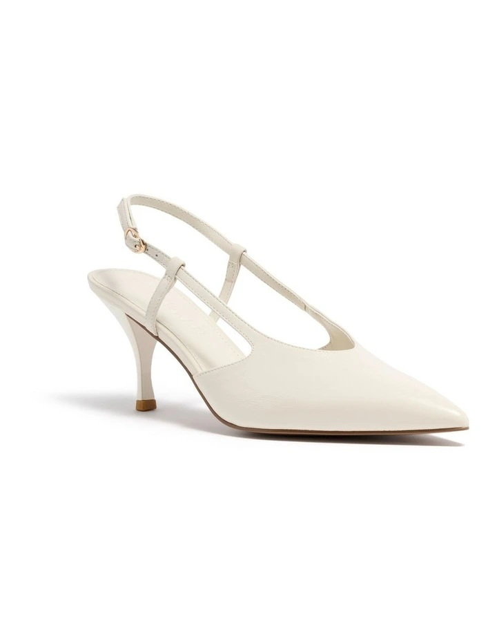Stephanie Pump In Ivory image 2