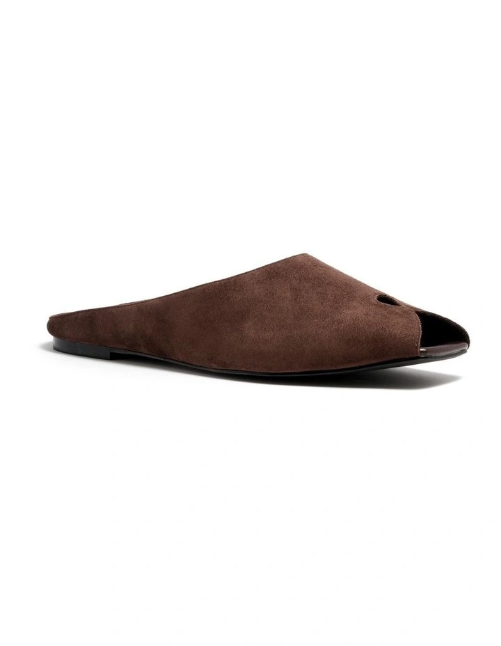 Sofia Mule In Chocolate image 2