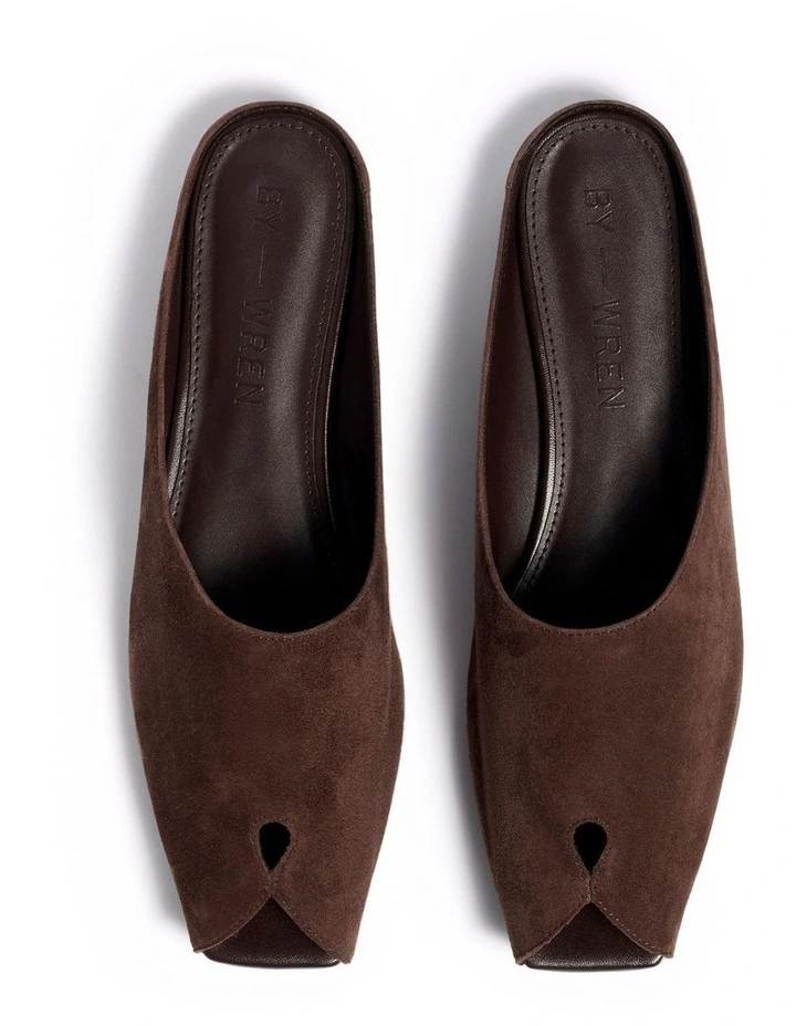 Sofia Mule In Chocolate image 3