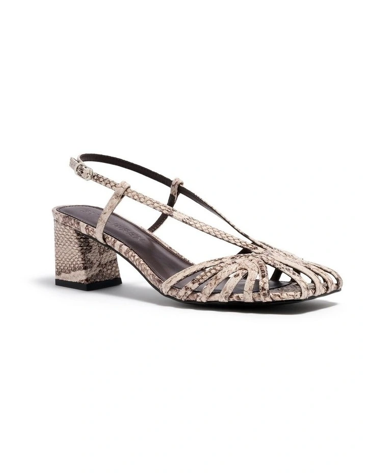 Jemima Sandal In Snake image 2