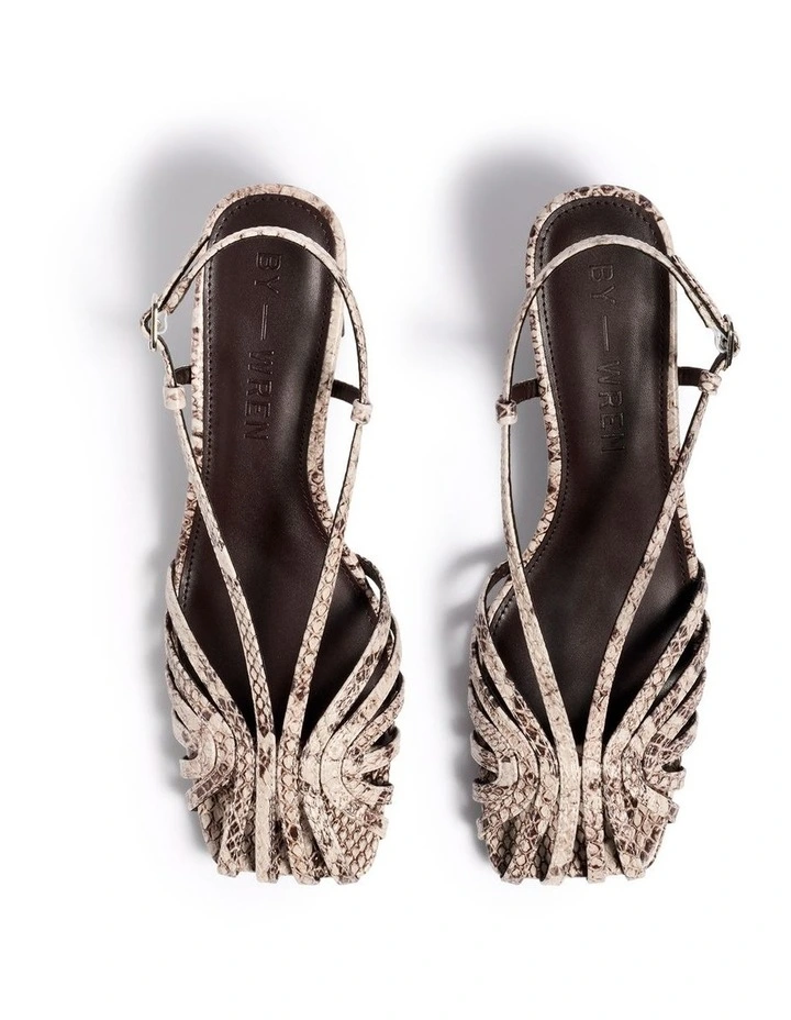 Jemima Sandal In Snake image 3