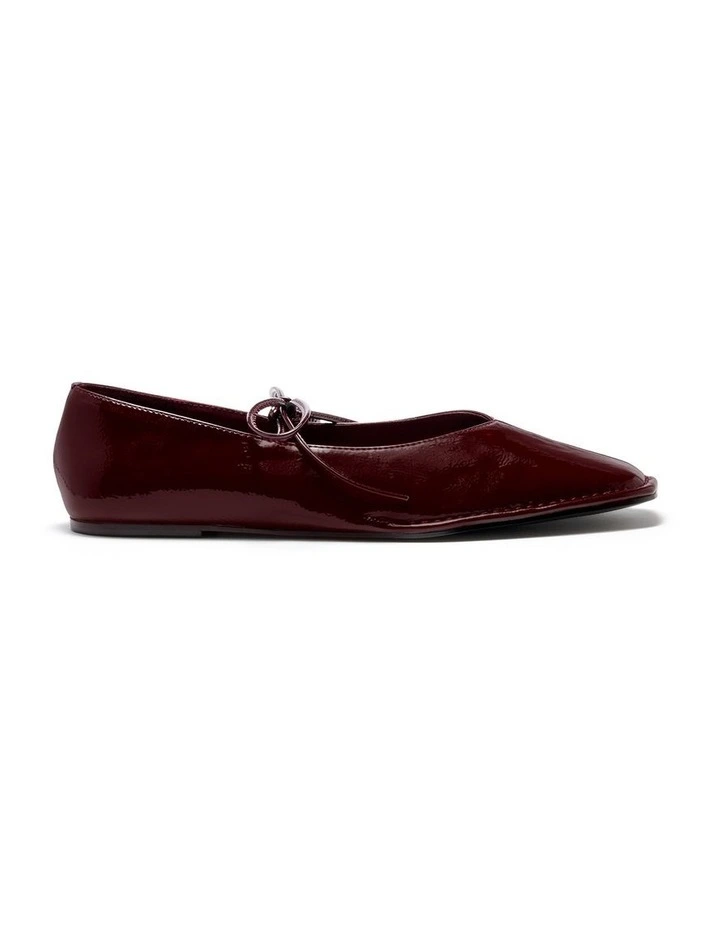 Elm Ballet Flat In Burgundy image 1