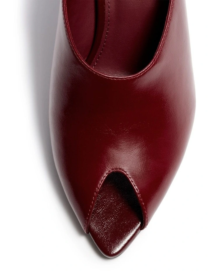 Kiki Pump In Deep Cherry image 4