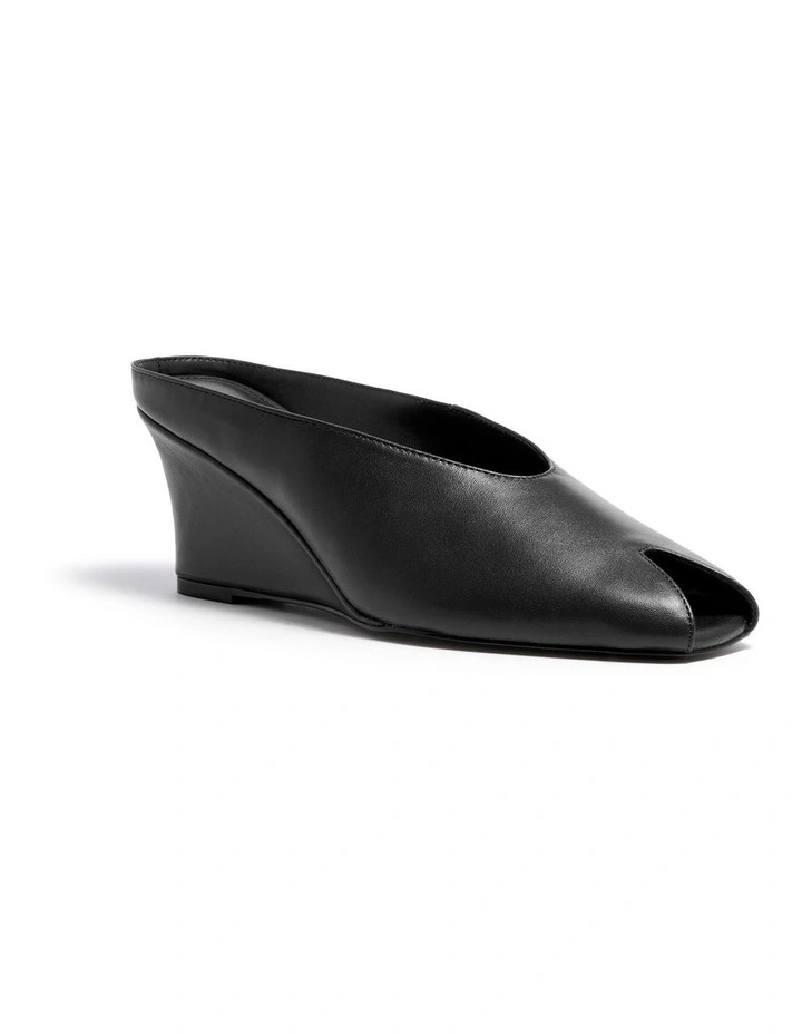 Abba Wedge In Black image 2