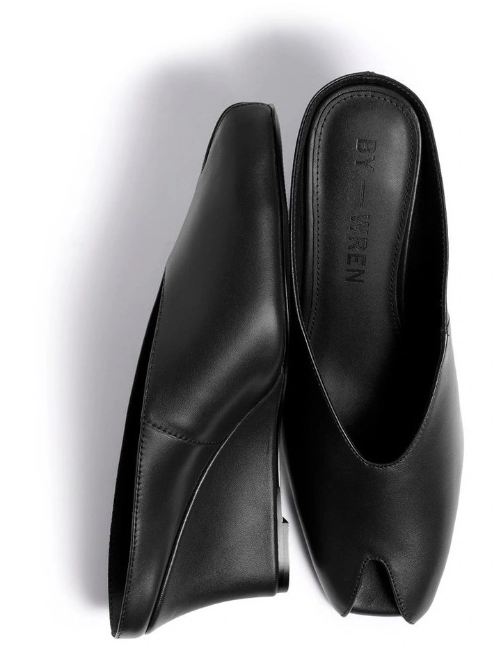 Abba Wedge In Black image 4