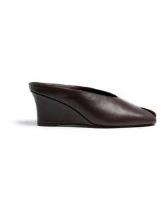 Abba Wedge In Brown