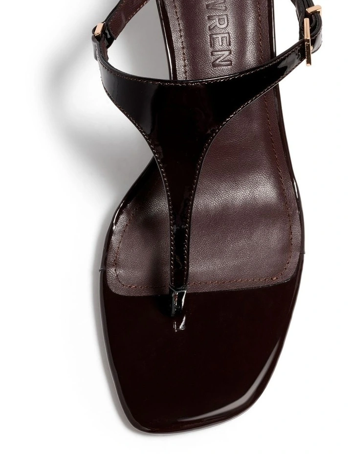 Freya Sandal In Burgundy image 4