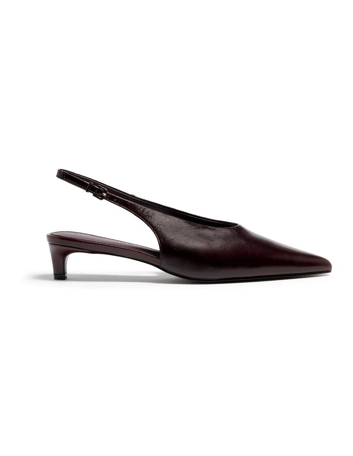 Bianca Pump In Chocolate image 1
