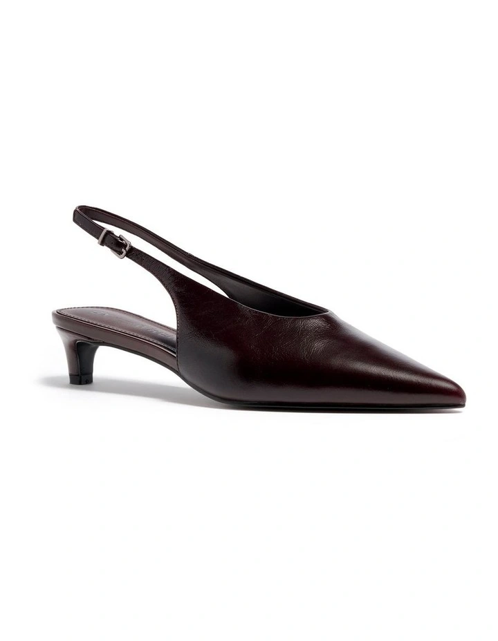 Bianca Pump In Chocolate image 2