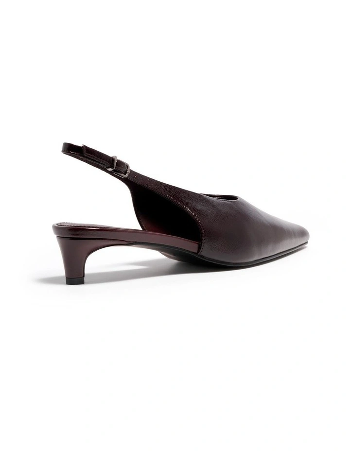 Bianca Pump In Chocolate image 4