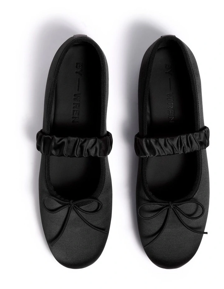 Milla Ballet Flat In Black image 3