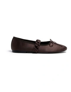 Milla Ballet Flat In Expresso