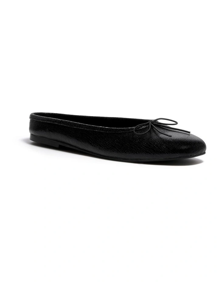 Arabella Slip-on Flats in Black image 2