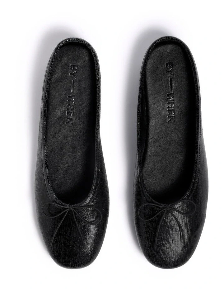 Arabella Slip-on Flats in Black image 3