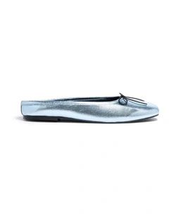 Arabella Ballet Flat In Blue