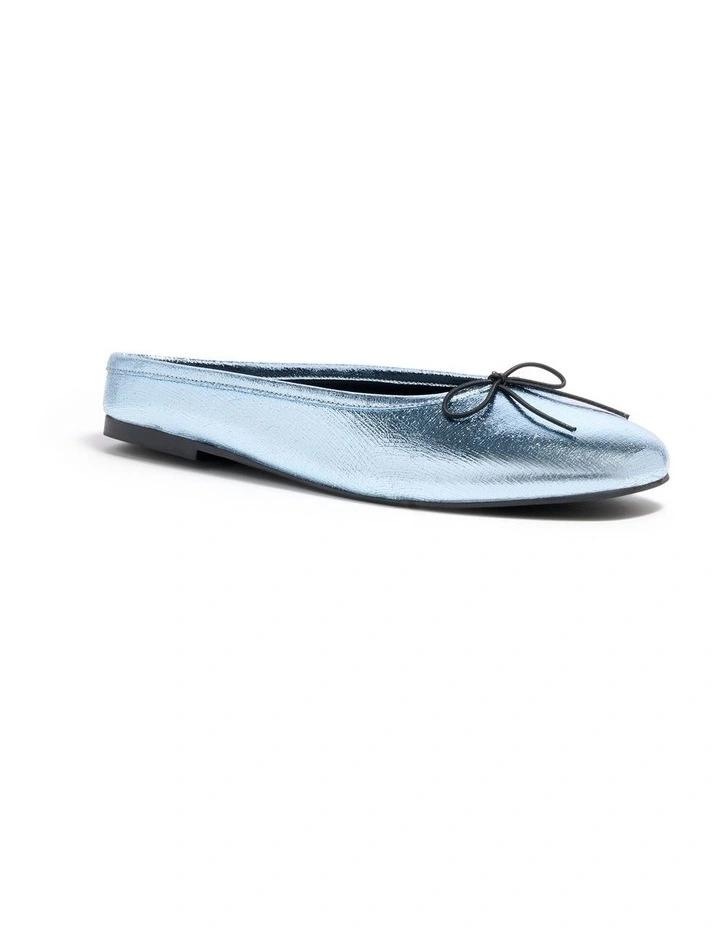 Arabella Ballet Flat In Blue image 2