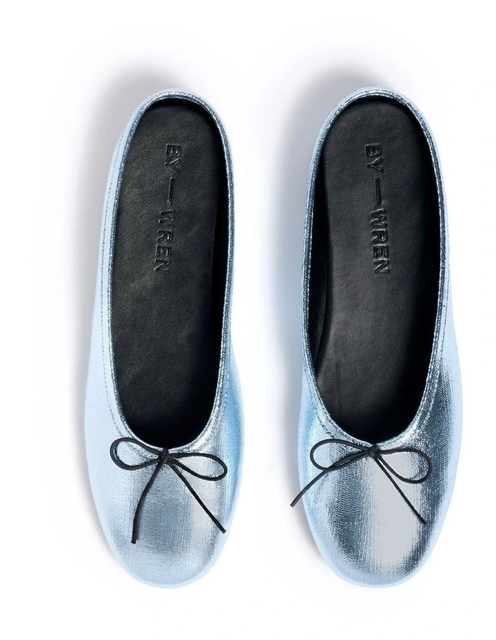 Arabella Ballet Flat In Blue image 3