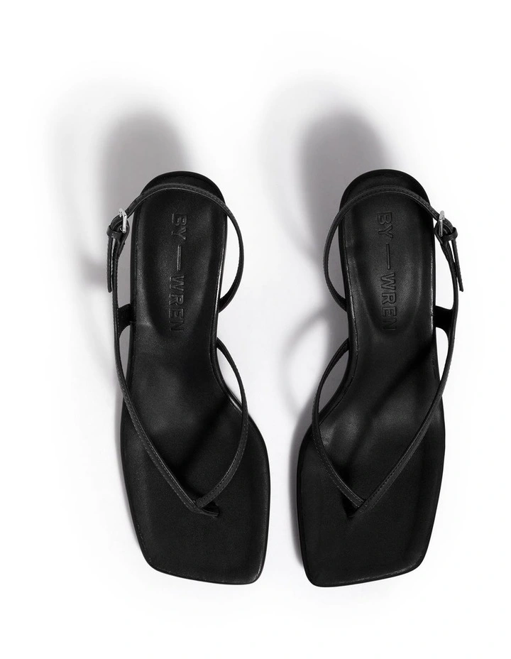 Rue Sandal In Black image 3