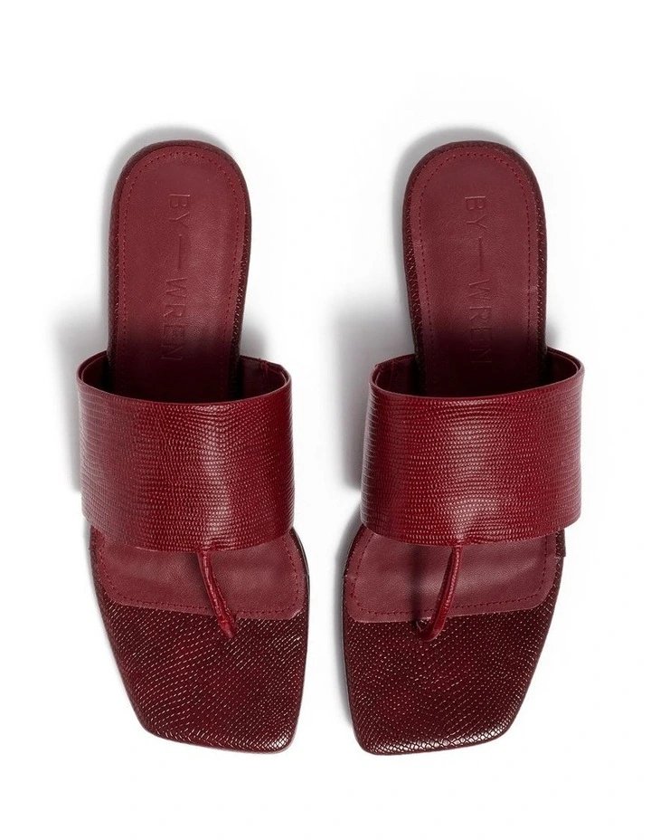 Roy Sandal In Burgundy image 3