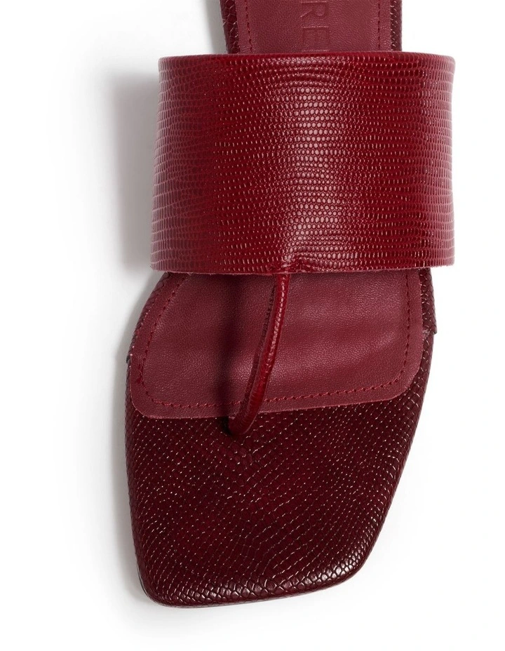Roy Sandal In Burgundy image 4