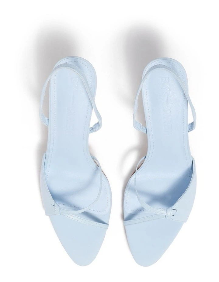 Melanie Sandal In Sky Blue image 3