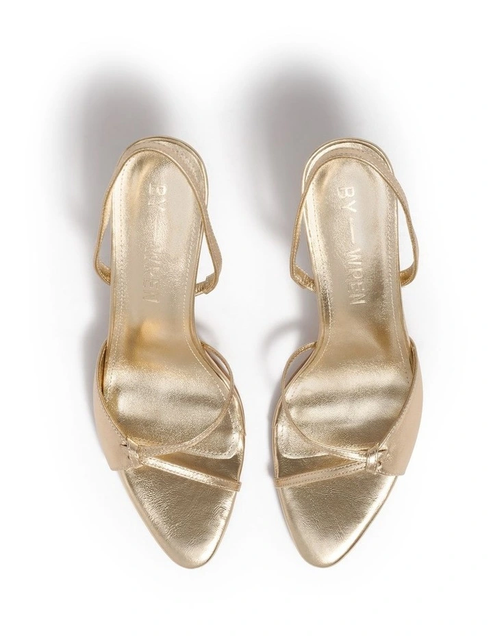 Melanie Sandal In Gold image 3