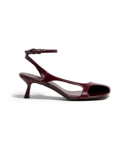 Amelia Sandal In Burgundy