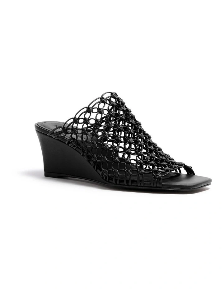 Bella Sandal In Black image 2