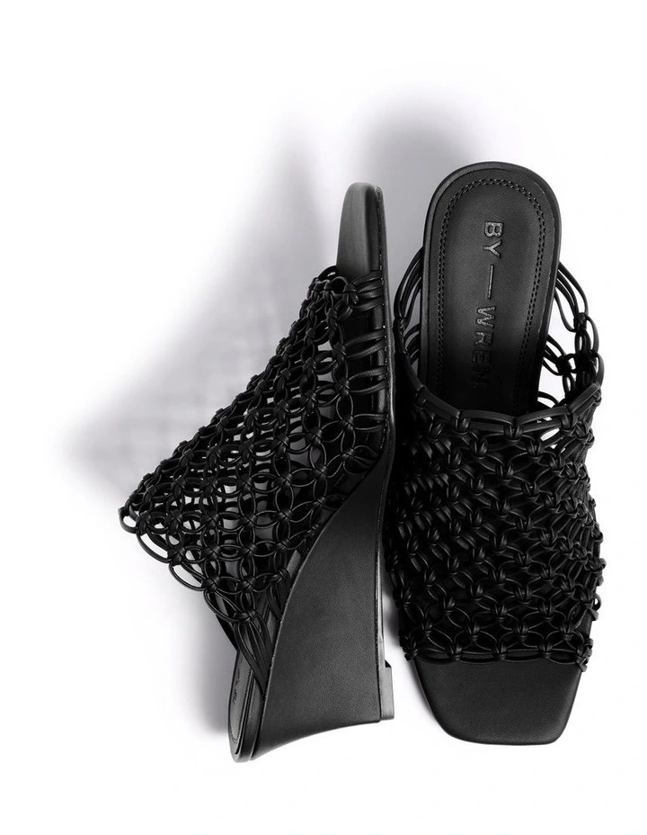 Bella Sandal In Black image 4