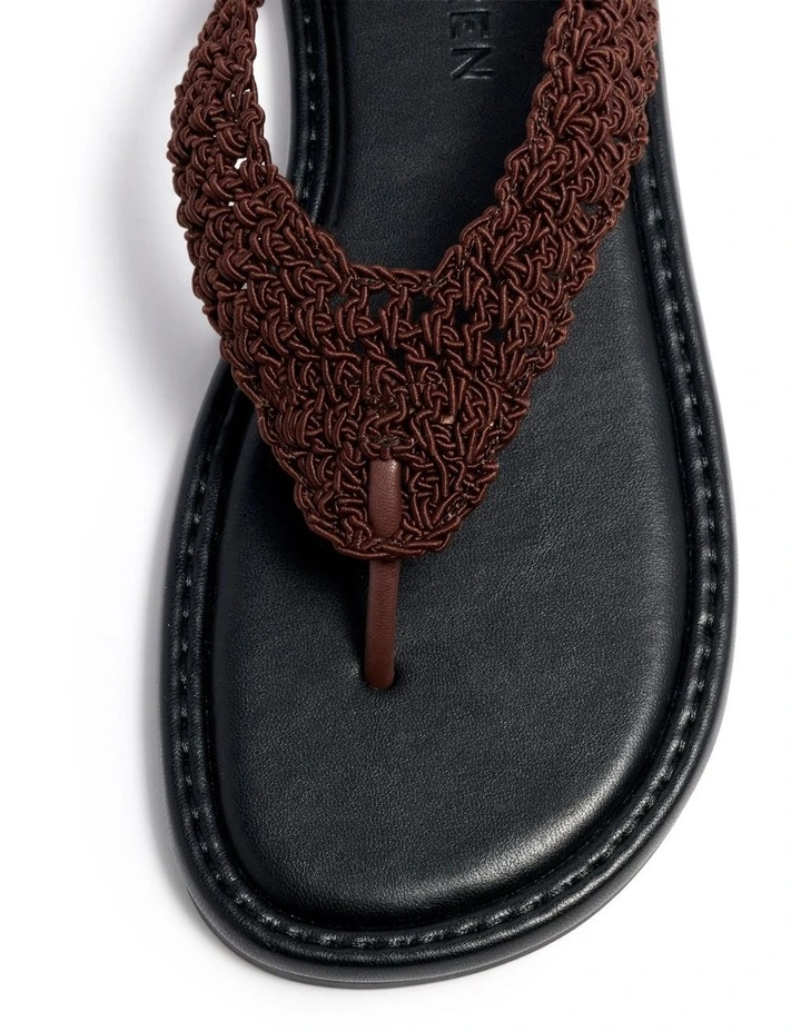 Florence Sandal In Brown image 4