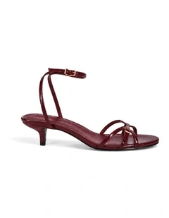 Ren Sandal In Burgundy